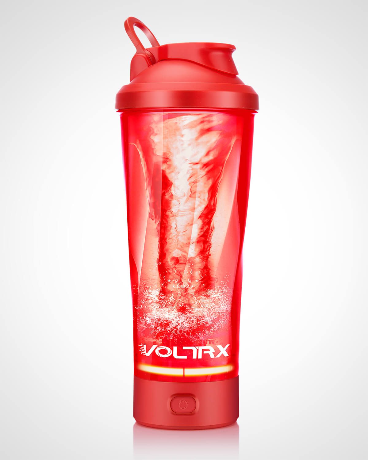 VOLTRX Vortex Electric Protein Shaker Bottle (Red)
