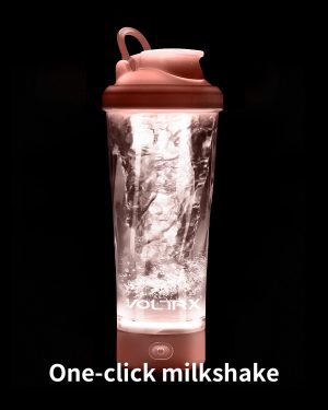 VOLTRX Vortex Electric Protein Shaker Bottle (Pink)