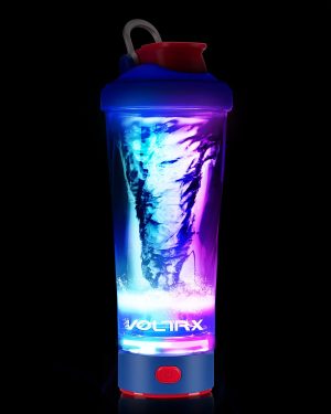 VOLTRX VortexBoost Electric Protein Shaker-Colored Base (Power Blue)