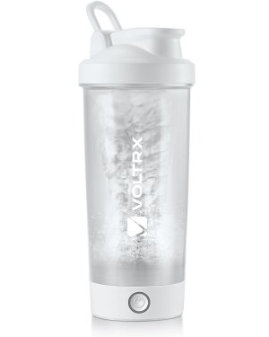 VOLTRX Merger Protein Shaker USB C Rechargeable–White
