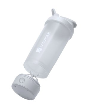 VOLTRX Merger Protein Shaker USB C Rechargeable–White